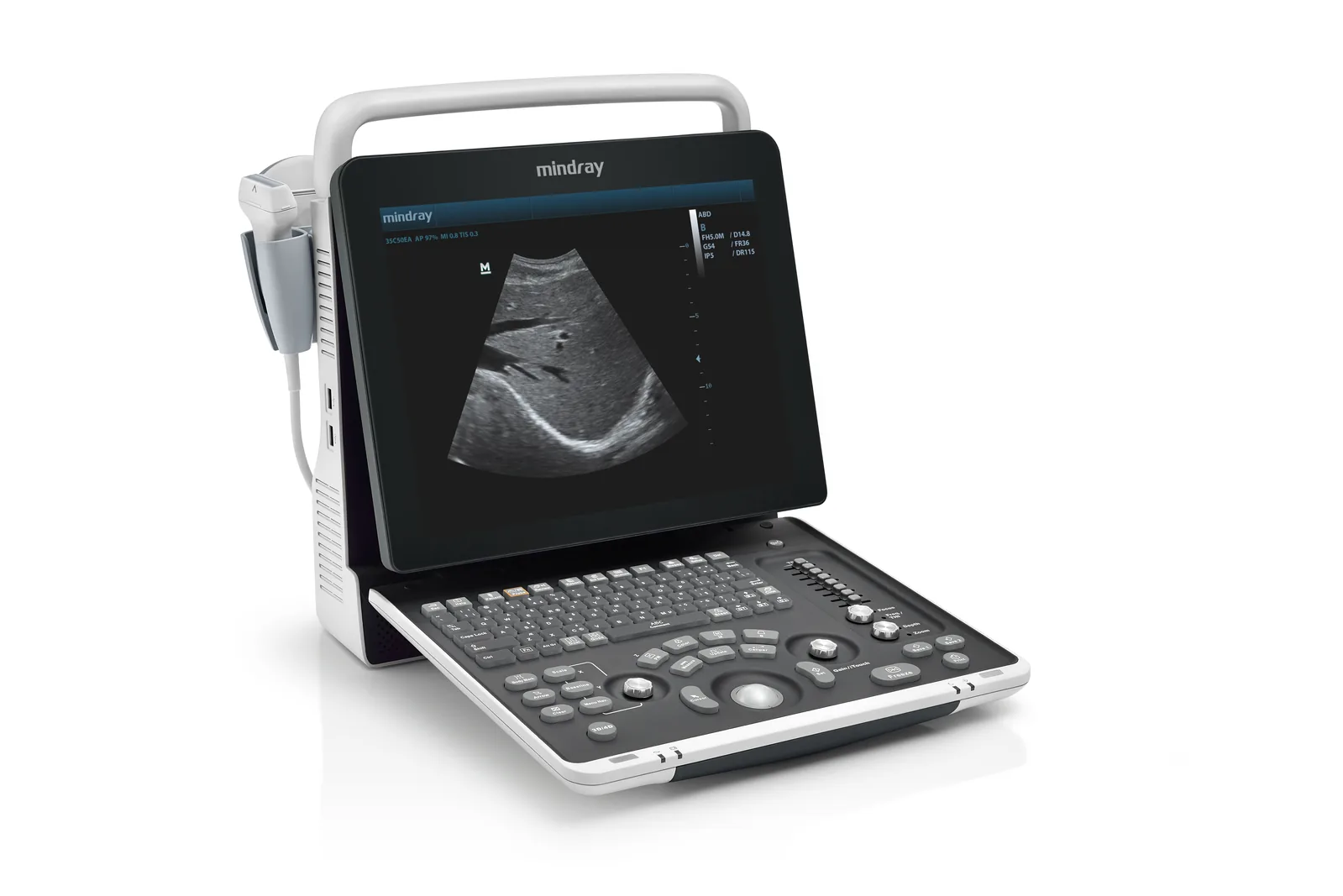 Mindray DP-50 Vet Портативный черно-белый УЗИ аппарат — фото 3