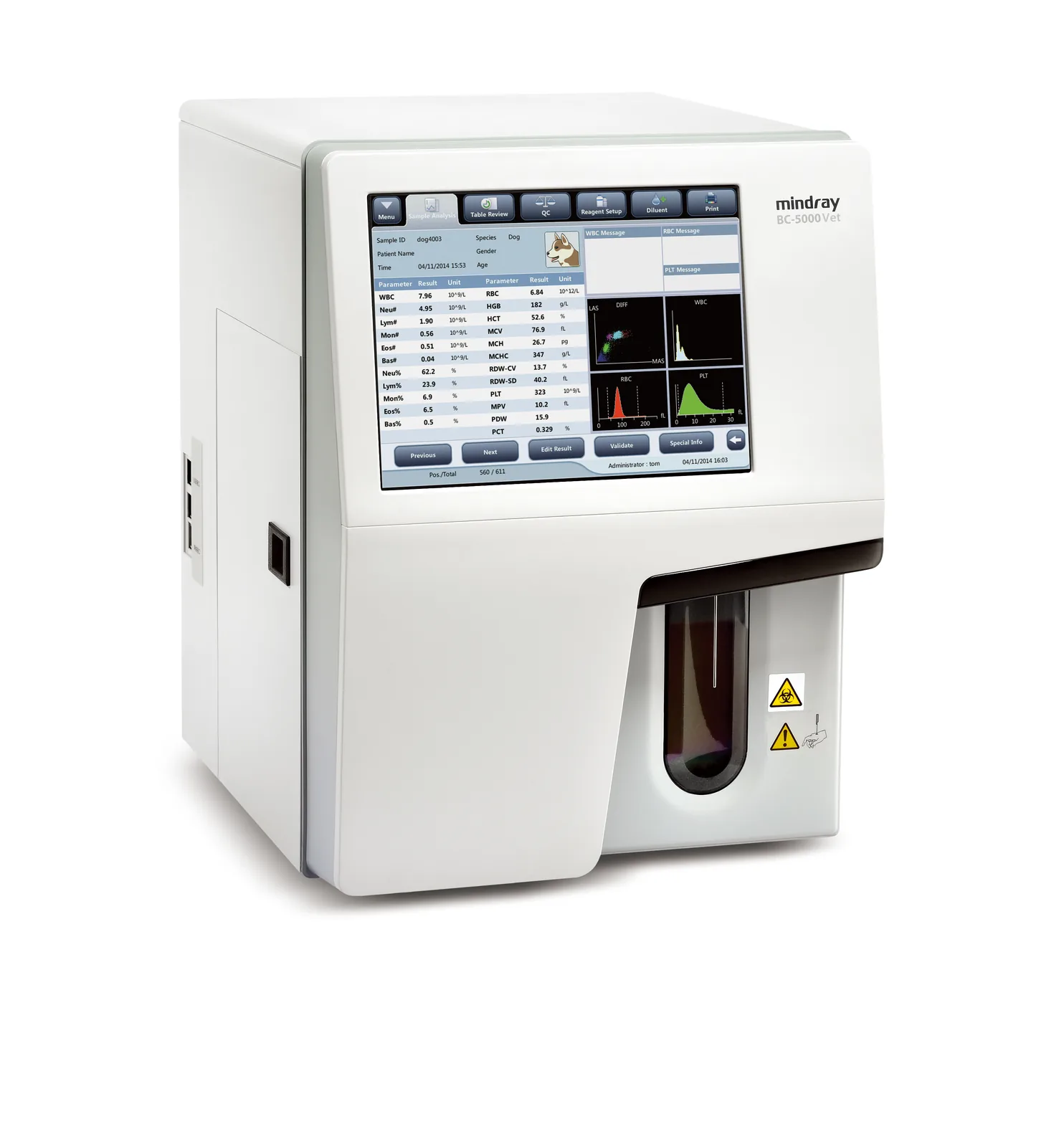 Комплект реагентов Mindray V-52 для Mindray BC-5000 Vet